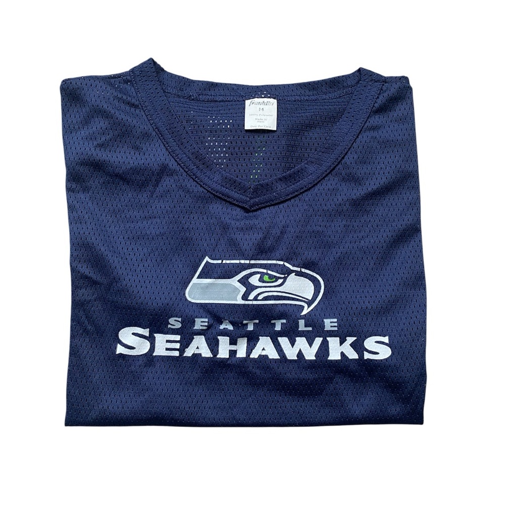 NFL Seattle Seahawks Kids Jersey - Navy Blue Size Small